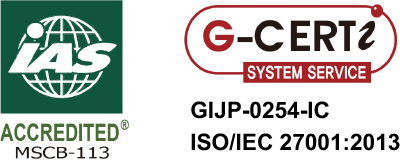 ISO27001認証ロゴマーク